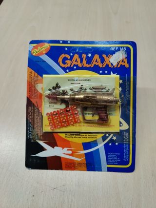 Pistola Galaxia Redondo Miniatura Metálica