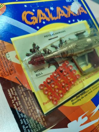 Pistola Galaxia Redondo Miniatura Metálica