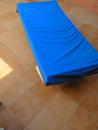 Cama plegable con colchón viscoelástico pikolin