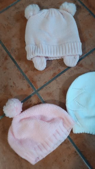 Lote 5 Gorros Bebé