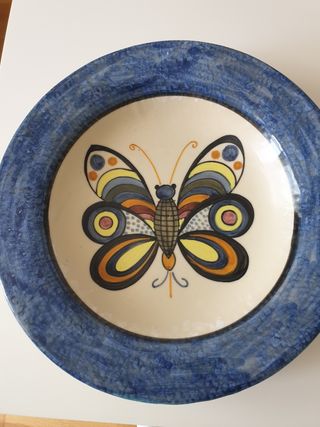 Plato de cerámica talavera