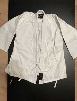 Kimono Karate NISSANMA Blanco Niño Completo
