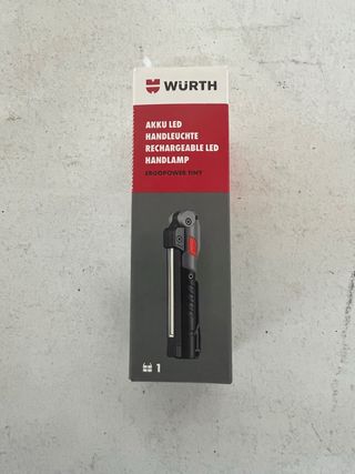 Lampada LED Wurth Rechargeable ErgoPower Tiny