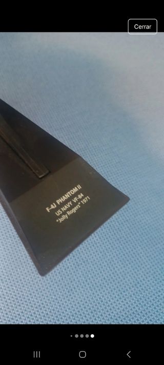 Maqueta Avión F-4J Phantom II Navy 1/100