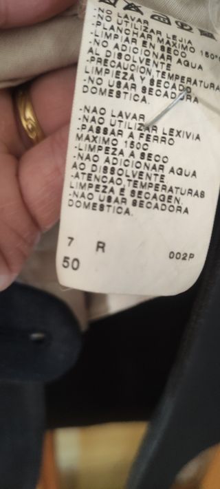 Traje Euridice Gris Hombre