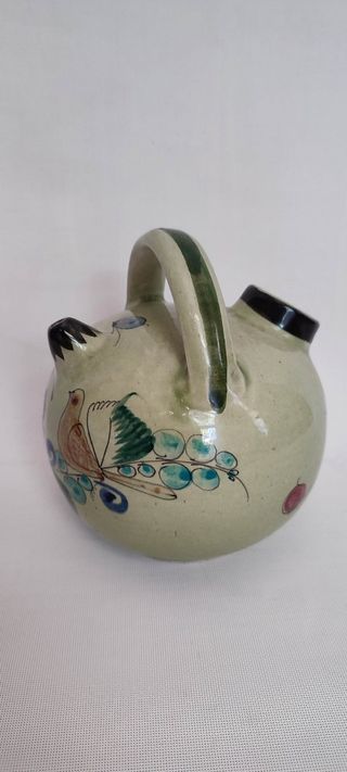 Botijo Mexicano Cerámica Pintado