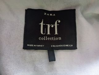 Cazadora vaquera Zara TRF Flores mujer