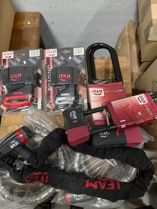 IFAM Candados y Pitones Moto/Bici