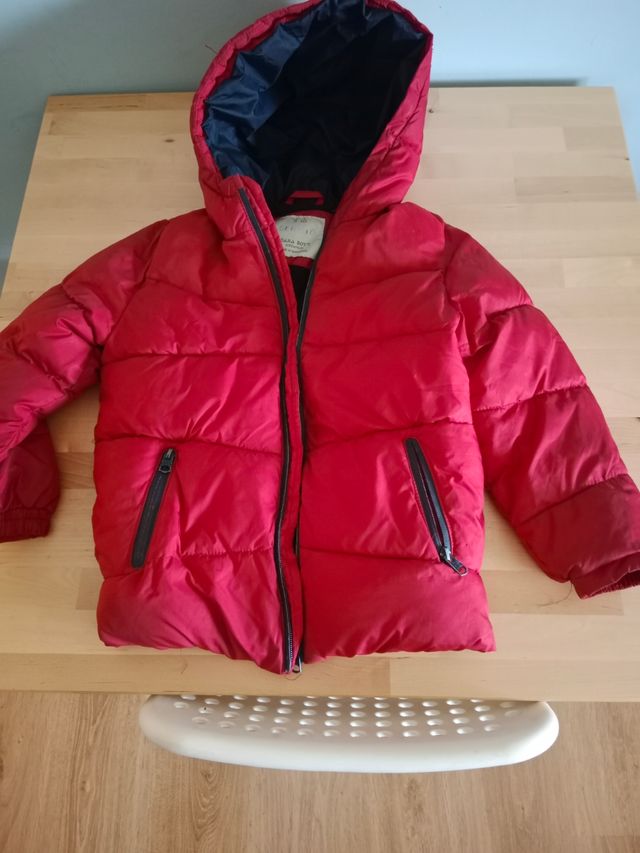 Cappotto rosso da bambino Zara