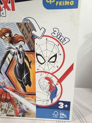 Puzzle Spiderman 24 piezas doble cara