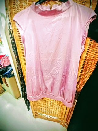 Blusa rosa mujer