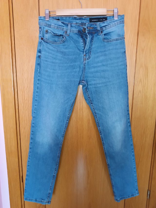 Vaqueros hombre azules