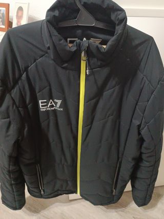 Chaqueta Emporio Armani Hombre Negra y Amarilla