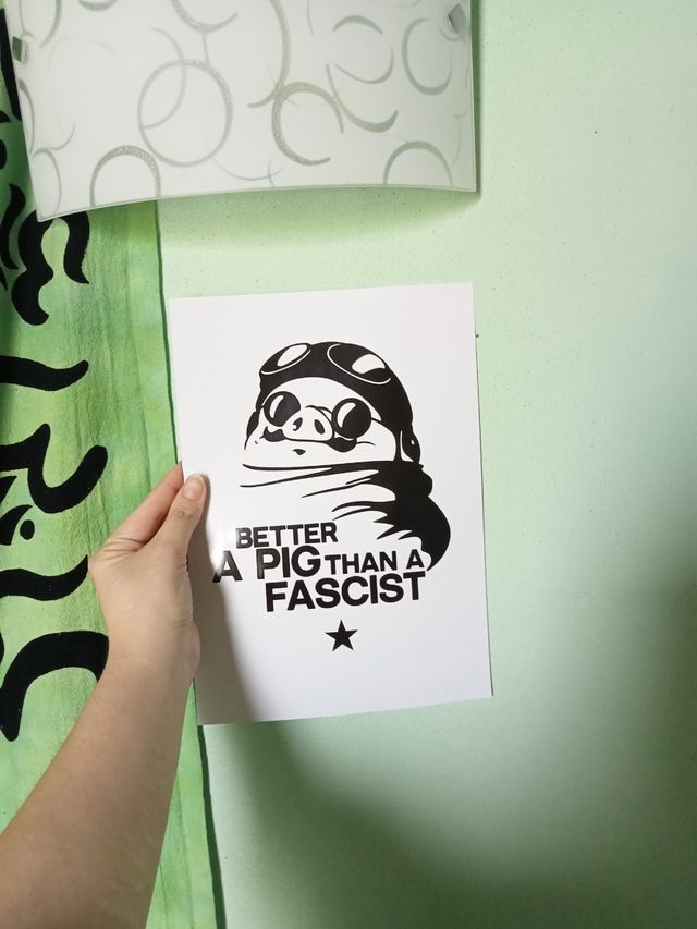 Poster Porco Rosso Studio Ghibli