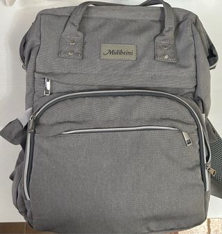 Mochila Multiusos Bebé Gris