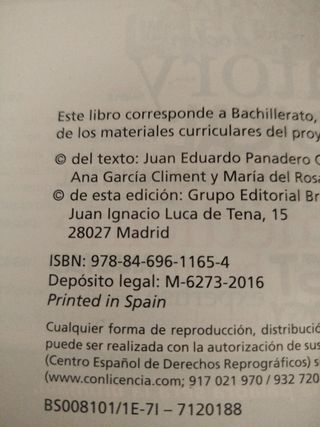 Código Bruño Biología 2 Bachillerato
