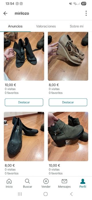 Lote de zapatos
