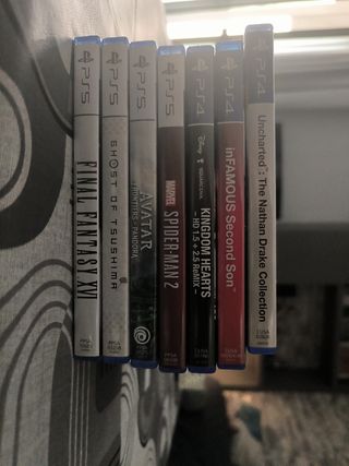 Lote Juegos PS5 y PS4. También por separado.