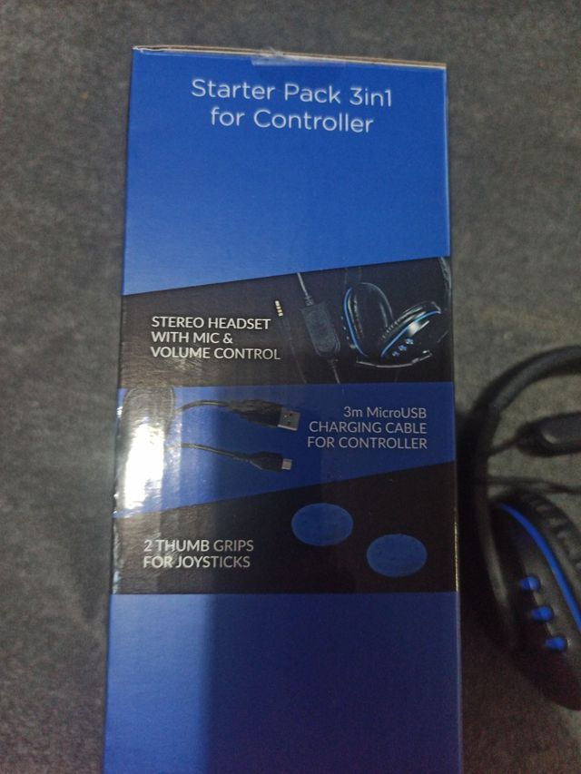 Auriculares Gaming GAME Starter Pack 3in1 PS4