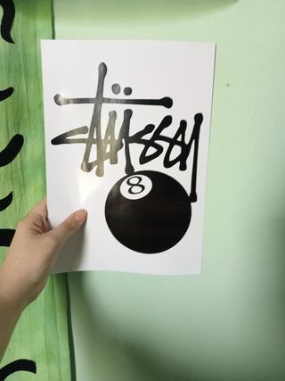 Poster Stüssy 8 Ball