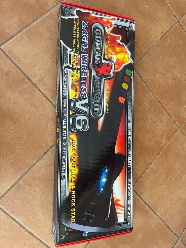 Guitarra Inalambrica V6 Guitar Knight PS2