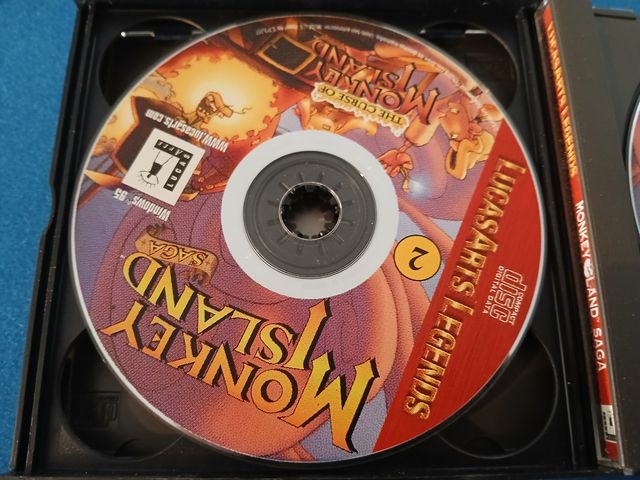 Saga Monkey Island PC LucasArts