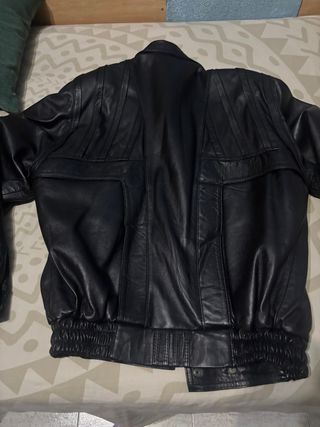 Cazadora de cuero hombre piel buena