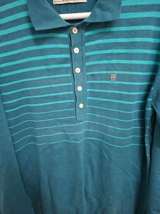 Jersey Fenchurch rayas azul y verde