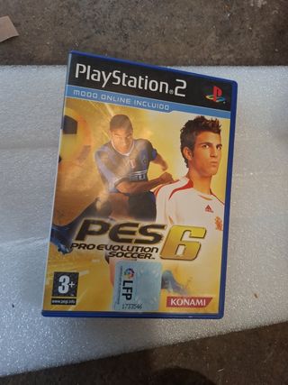 PlayStation 2 PES 6 Pro Evolution Soccer