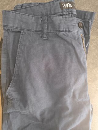 Pantalones ZARA hombre azul