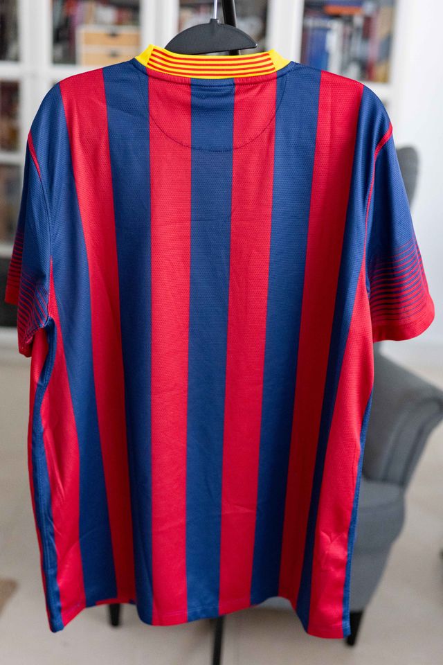 ORIGINAL F.C. BARCELONA 2013-14 CAMISETA FUTBOL L