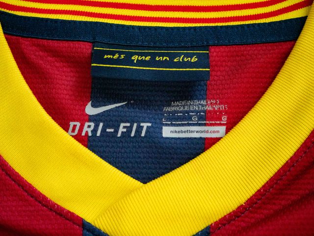 ORIGINAL F.C. BARCELONA 2013-14 CAMISETA FUTBOL L