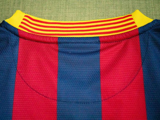 ORIGINAL F.C. BARCELONA 2013-14 CAMISETA FUTBOL L