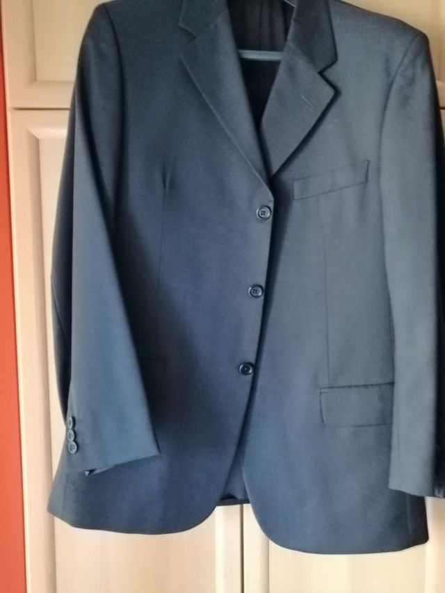 Traje caballero gris marengo