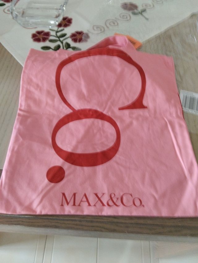 Borsa Max & Co. rosa in cotone