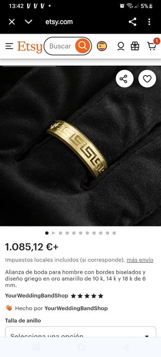 Alianza Oro REAl 18k ABSTENERSE INSULTANTES!