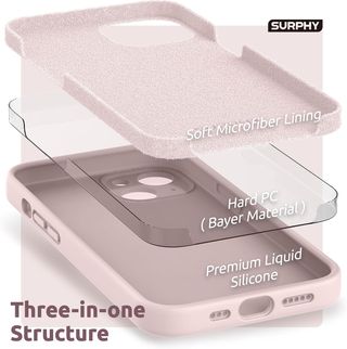 ✨ - SURPHY Silicona Funda Compatible con iPhone 13