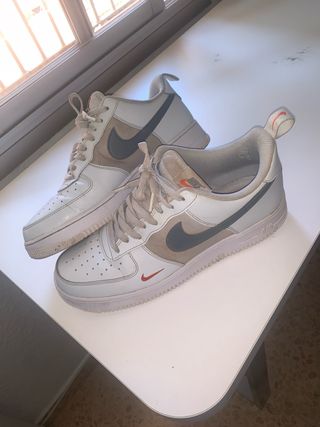 Nike Air Force 1 Beige/Blanco