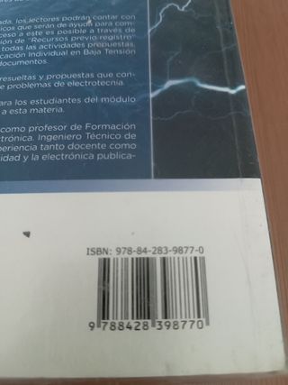 Electrotecnia: Ciclos formativos Grado medio