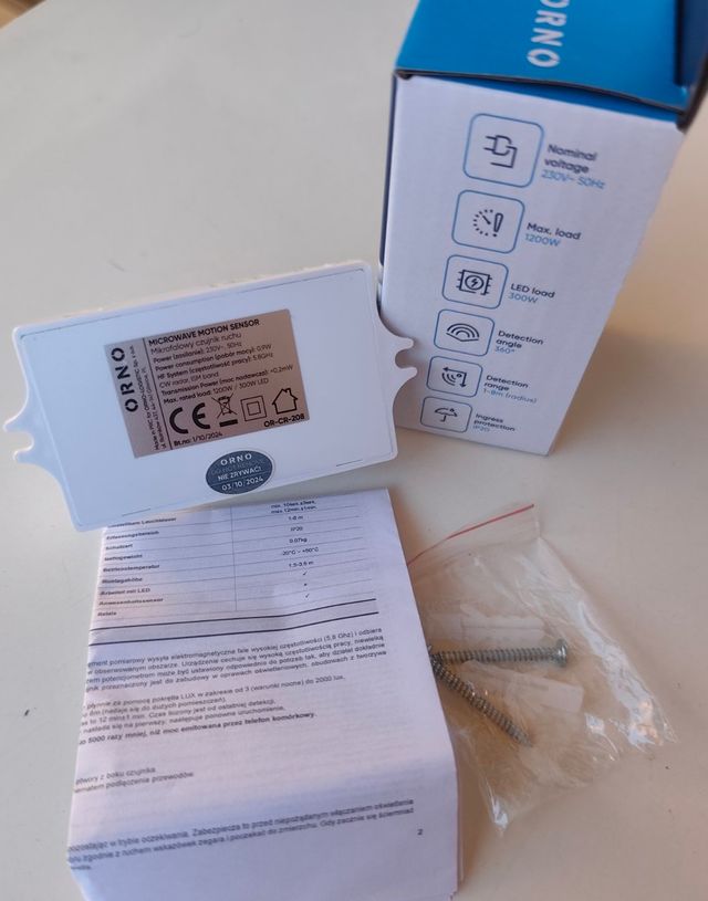 Sensore di movimento radar PIR Doppler OR-CR-208