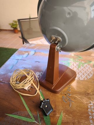 Calefactor parabólico eléctrico años 60