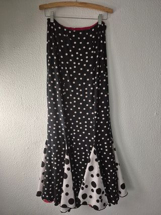 Falda Flamenco Ensayo reversible 
