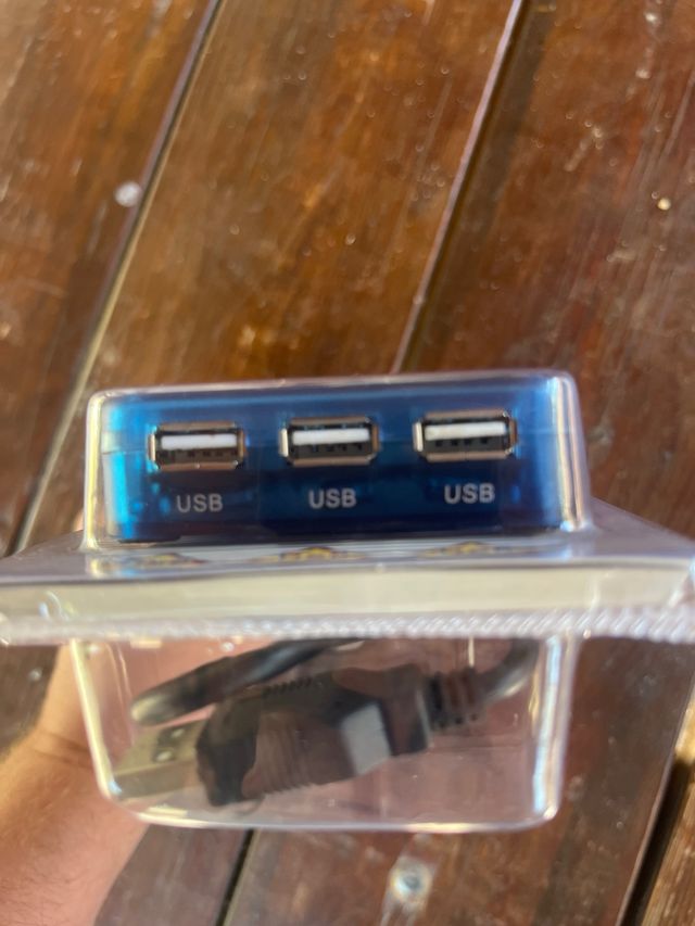 Adaptador USB PC Multi Hub 4 Puertos PS1/PS2