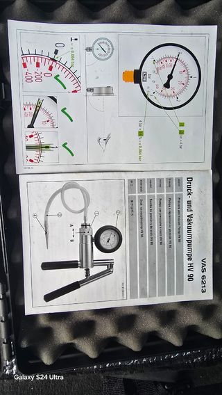 Bomba de vacío y presión VW