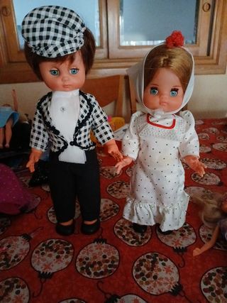 Pareja Chulapos Años 70