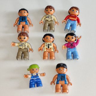 Lego Duplo Personaggi Minifigure 8 Pezzi