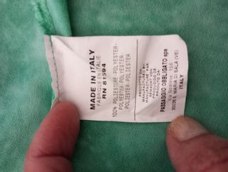 Camicetta verde senza maniche