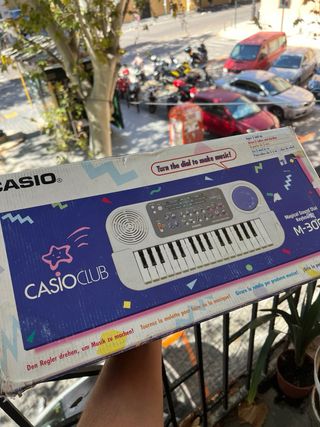 Teclado Casio Club M-300 Vintage 80s