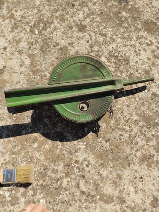 Pompa solforatrice soffietto anni '50