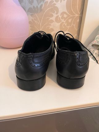 Zapatos Zara Negros Oxford